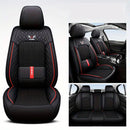 + Kit Capa Banco de Carro Completo em Couro Legítimo Italian + BRINDE: Kit Tapete Completo