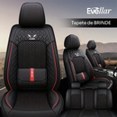 + Kit Capa Banco de Carro Completo em Couro Legítimo Italian + BRINDE: Kit Tapete Completo