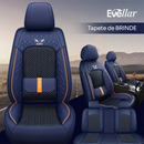 + Kit Capa Banco de Carro Completo em Couro Legítimo Italian + BRINDE: Kit Tapete Completo