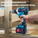 Chave de Impacto Sem Fio Brushless 68V Profissional + 2 BATERIAS DE BRINDE!