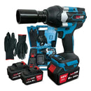 Chave de Impacto Sem Fio Brushless 68V Profissional + 2 BATERIAS DE BRINDE!
